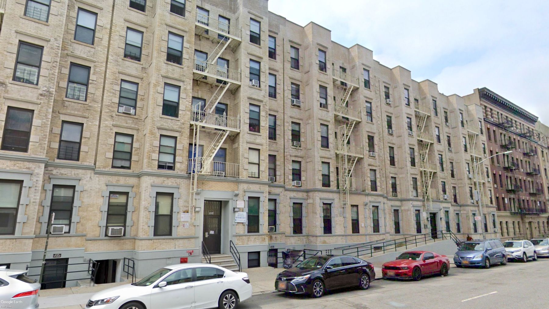 Riverview I stone-and-brick apartment building on West 135th Street